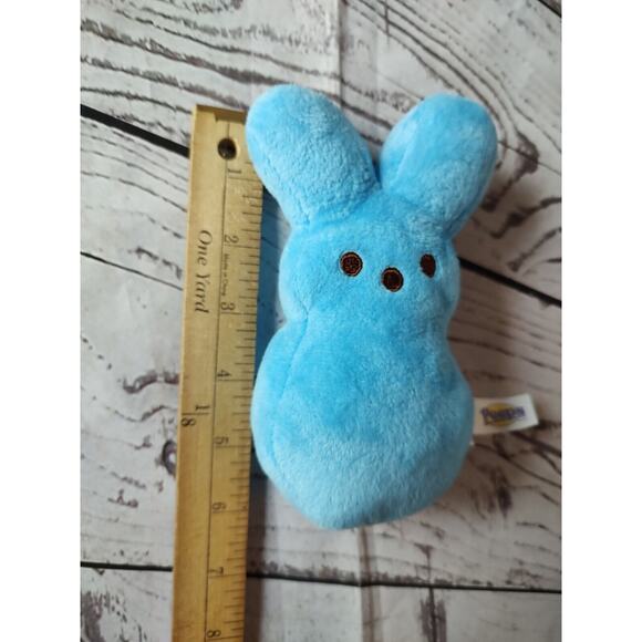 Blue Bunny Peep 6" Just Born Peeps Plush Stuffed Animal Toy 2020 Easter - Picture 4 of 4